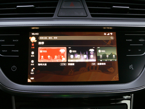 2018款领潮版 1.4T DCT领尚智联型 中控区