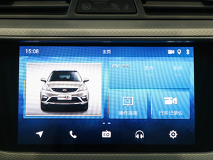 2018款运动版 1.4T DCT领尚型 中控台显示屏
