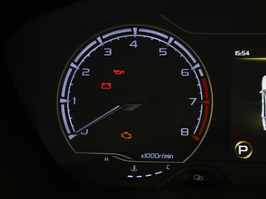 2020款1.4T CVT尊贵型 中控区