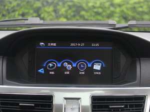 2017款1.9T 手动两驱豪华型 5座 中控台显示屏