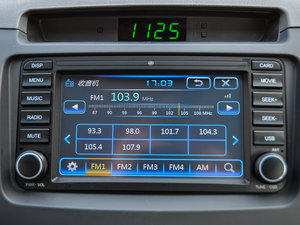 2014款2.8T 柴油版精英型 中控区
