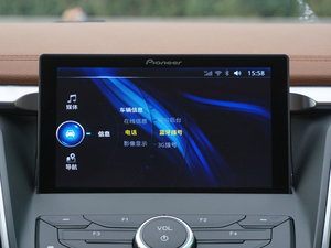 2018款1.5T 自动荣耀版 中控区