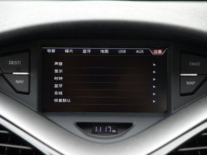 2016款1.8T 自动运动尊贵型 中控区