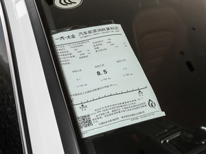 2019款330TSI 魅颜版 国V 工信部油耗标示