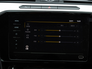 2020款280TSI DSG舒适型 中控区
