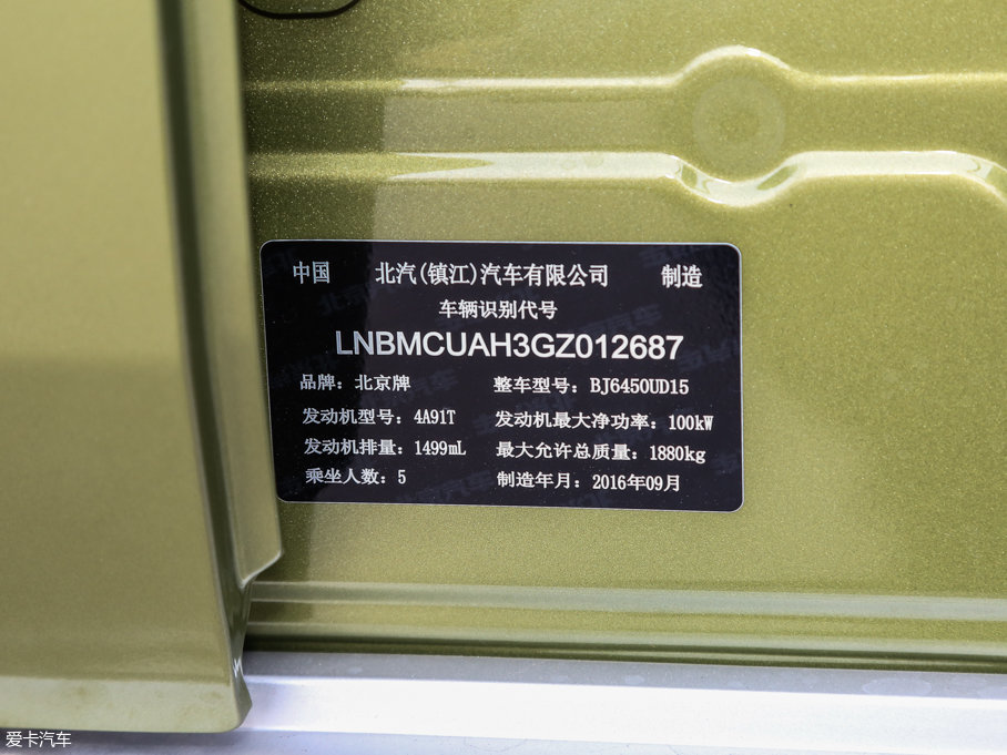 2016BJ20 1.5T քӾӢ