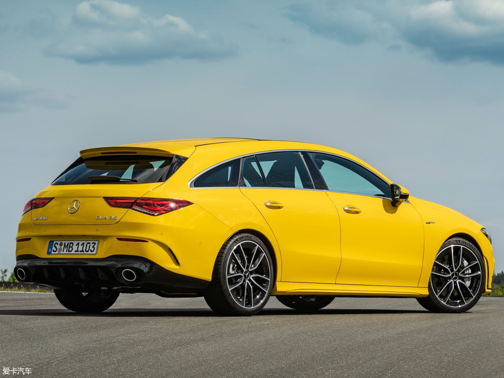 【2020款奔驰cla amg猎装车amg cla 35 4matic _整体