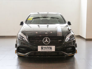2017款AMG A 45 4MATIC 暗夜雷霆限量版 正前
