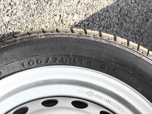 2015款1.1L 2.7m瓦楞货箱AF11-05 轮胎尺寸