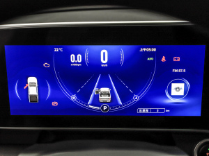 2021款双增压 2.0T 自动四驱豪华型 长箱 中控区