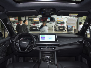 2021款2.0T 柴油 四驱畅享版 6座 内饰全景