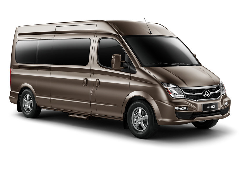 2017款上汽大通v802.5t amt尊杰长轴中顶9座 国v