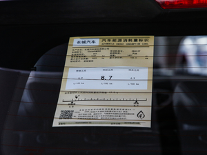 2020款智联版 1.5T 自动两驱豪华智联型 工信部油耗标示