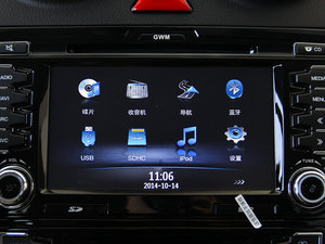 2014款升级版 1.5T 手动两驱精英型 中控台显示屏