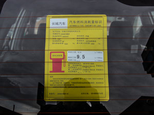 2015款2.0T 手动四驱精英型 工信部油耗标示