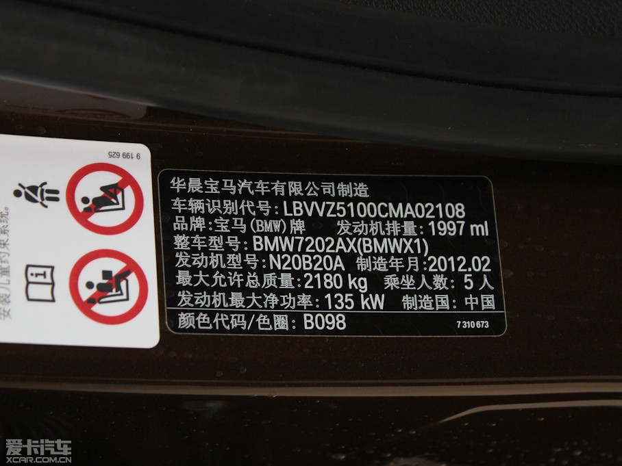 2012RX1 xDrive 20i A