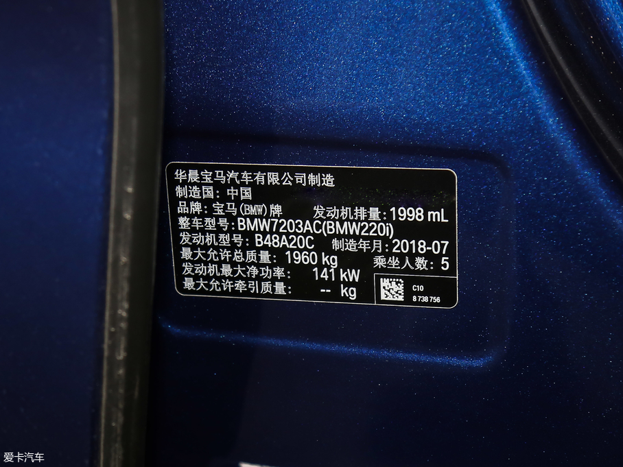 2018R2ϵ܇ 220i Ab