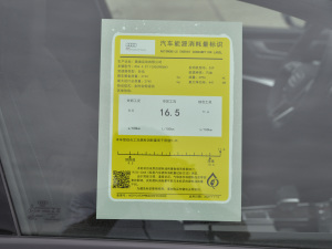 2021款RS 6 4.0T Avant  工信部油耗标示