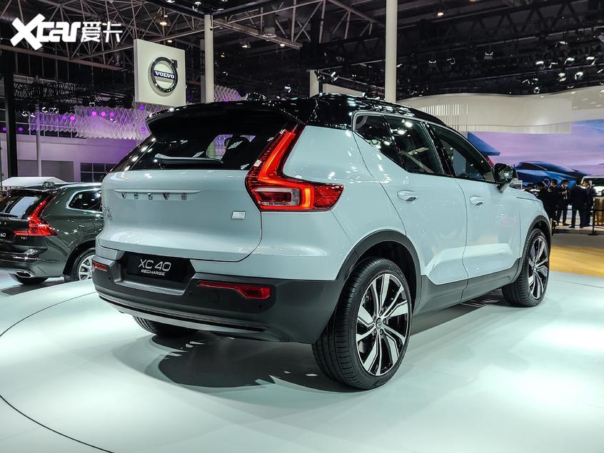 广州车展沃尔沃xc40recharge售357万