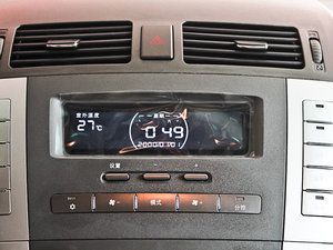 2013款2.0L 手动精英版 中控台显示屏