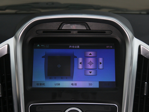 2018款2.5T 柴油四驱豪华版标准轴距 中控区