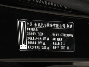 2020款1.5T 颜先锋 其它