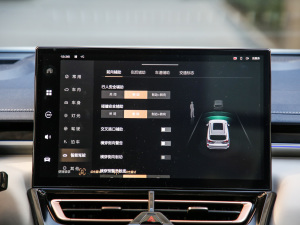 2021款试装车 中控台显示屏