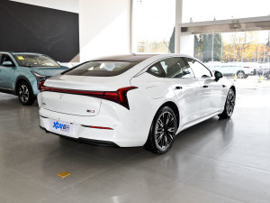 2022款纯电 715km 后驱中版 右后45度