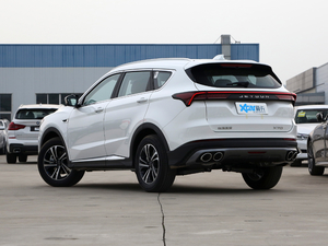 2021款PLUS 1.6T DCT星 7座 左后45度