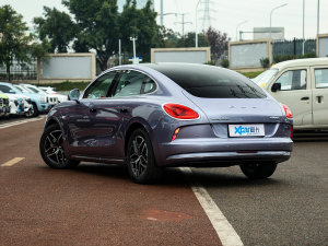 2022款555km 豪华版 左后45度