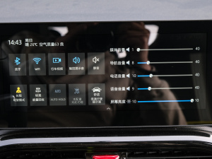 2021款302km 超越型 30.2kWh 中控区