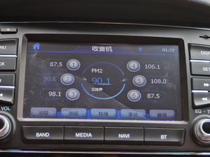 2013款1.8T 手动尊享版 中控台显示屏