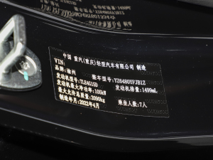 2022款1.5T 自动优悦版 7座 其它