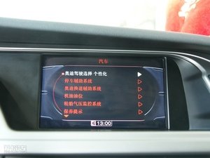 2010款2.0TFSI CVT运动版 中控台显示屏