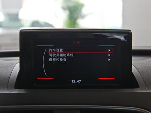 2015款35 TFSI quattro 舒适型 中控台显示屏