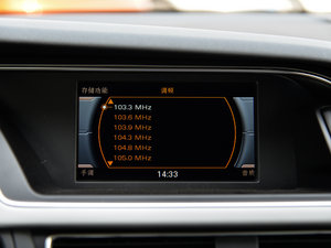 2015款45 TFSI quattro个性运动版 中控台显示屏