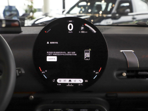 2024款452km COOPER SE 艺术家 中控区