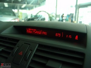 2009款2.0L 豪华版 中控台显示屏