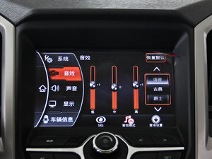 2013款1.6L DVVT 手动致尚版 中控区
