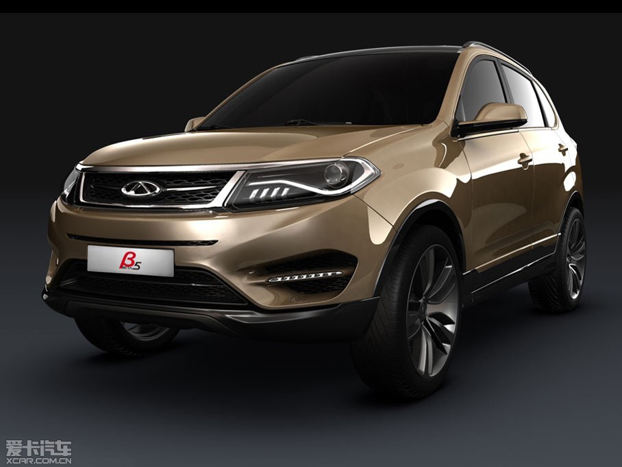 奇瑞β5整体外观