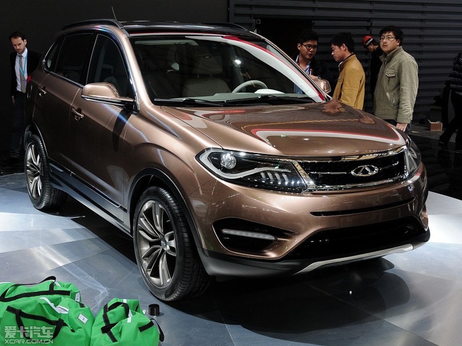 奇瑞β5整体外观