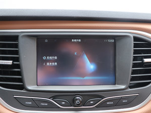 2017款1.6L 自动铂锐版 中控台显示屏