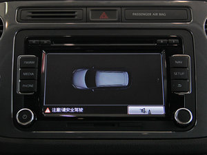 2012款2.0TSI 舒适版 中控台显示屏