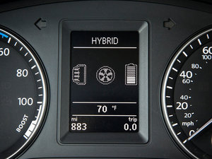 2013款Hybrid 中控区