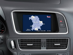 2010款3.2L 越野版 中控区