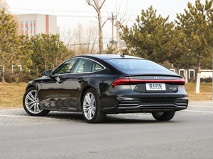 2019款55 TFSI quattro 竞技型 左后45度