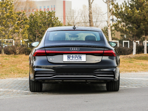 2019款55 TFSI quattro 竞技型 正后	
