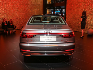 2019款55TFSI quattro 尊贵型 正后	