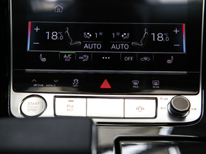 2019款50TFSI quattro 舒适型 中控区