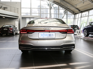 2020款40 TFSI 豪华型 正后	